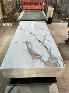 Pvc Uv-belegg marmorark