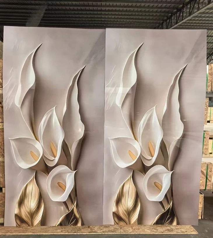Waterproof 5D UV Coated PVC Marble Decor Sheet price